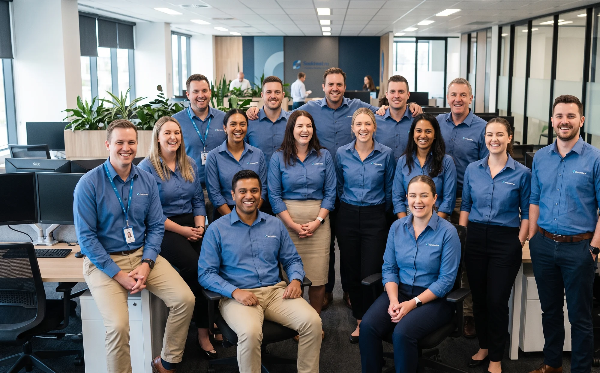 Professional school staff and office uniforms