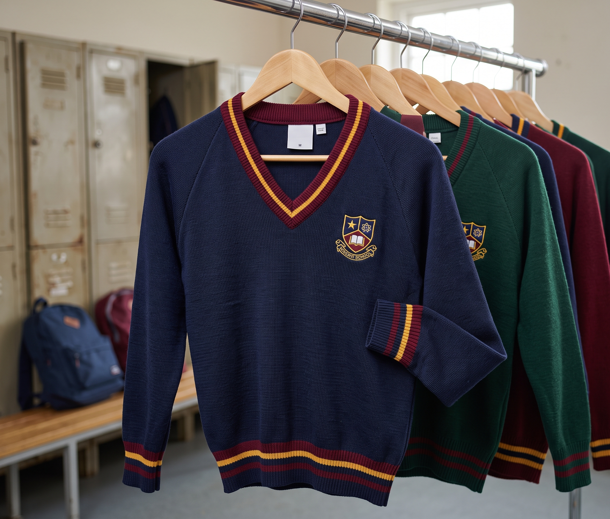 Winter school uniforms